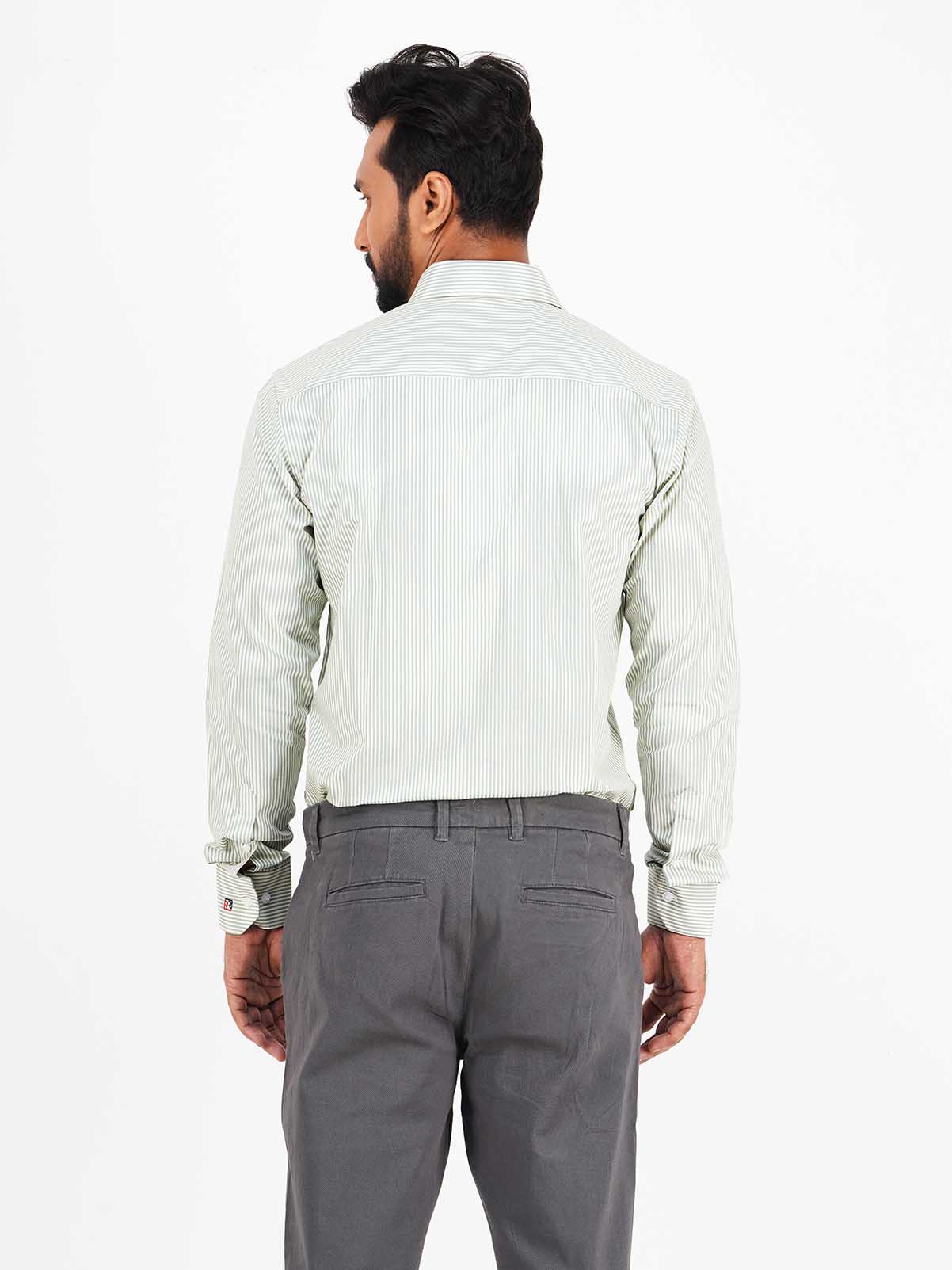 Men's Slim Fit Long Sleeve Official Shirt