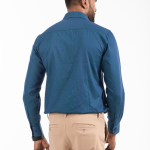 Men's Long-Sleeve Regular-fit Non-Stretch Cotton Shirt