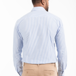 Men's Slim-Fit Long-Sleeve Full Cotton Shirt