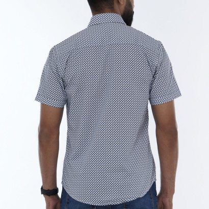 Men's Regular-Fit Short-Sleeve Print Shirt