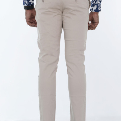 Men's Twill Slim-Fit Straight Leg Chino Pant