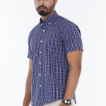 Men's Slim Fit Short Sleeve Button Down Shirt