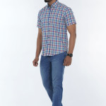 Men's Cotton Short Sleeve Button Down Casual Shirt