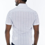 Men's Short Sleeve Slim Fit Casual Shirt