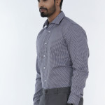 Men's Long Sleeve Button Down Check Official Shirt