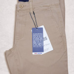 Men's Slim-Fit Flat-Front Dress Chino Pant