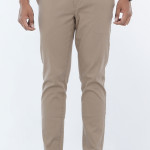 Men's Slim-Fit Flat-Front Dress Chino Pant