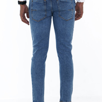 Redrover Men's Modern Slim Fit Denim Pant