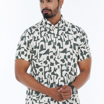 Men's Casual Shirts Short Sleeve Viscose Comfort Shirt