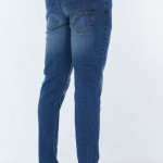MEN'S STRETCHABLE SMART DENIM JEANS SLIM-FIT CASUAL PANTS